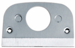 LO-CON Series Pedestal Plate 1.40 Inch Opening, Stainless Steel