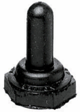 Panel Mount Weatherproofing Boot for Specialty Switches, Clear, 2.9 Inch Width