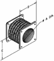 N4X Flexible Fitting (For Stainless Steel Feed-Through Wireway) 6X6 304 Stainless Steel
