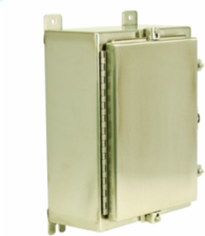 N4X Single Door Wall-Mount Clamp 30X24X16 304 Stainless Steel