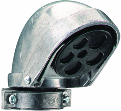 Weather Head 1 Inch Aluminum for EMT/Rigid Conduit, Vertical Mounting, 3.03 Inch Height