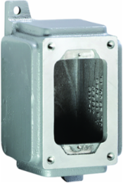 Aluminum Single-Gang Device Body 5-7/8 Inch x 3-5/8 Inch x 3-5/16 Inch