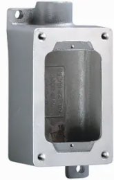 Aluminum Dead-End Device Body 3/4 Inch Hub Size, 7.875 x 3.5 x 3.5 Inch