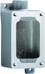 Aluminum Dead-End Device Body for XCS/XS/XT Cover Assemblies, Hub Size 1 Inch