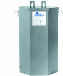 Buck-Boost Transformer 10kVA, 120 X 240V, 12/24V, Wall Mount, 160 lb.