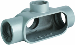 3/4 Inch TA Hub Conduit Body, Iron, 7 Inch Length, NEMA 3 Seal, UL Listed