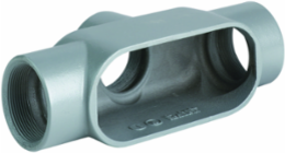 1-1/4 Inch Aluminum Form 7 Conduit Body, Powder Epoxy Paint Finish