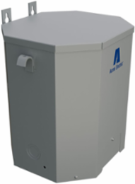 Low Voltage Distribution Transformer 10kVA, 120/240V, Wall Mount, Dimensions 10.84x13.5x15.19 Inch