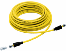 Marine CATV Cable 25', Yellow, PVC Jacket, 5.250 Inch Width
