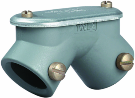 Pulling Elbow Fitting for Thinwall Conduit - Hub Size 3/4 Inch, Aluminum Material