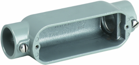Aluminum Conduit Body C Type 4 Inch Hub Size 320 Cubic Inch Volume