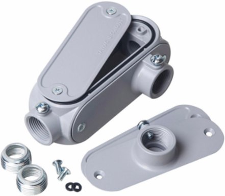 3/4 Inch Universal Conduit Body, Aluminum, NEMA 3R, cULus Listed