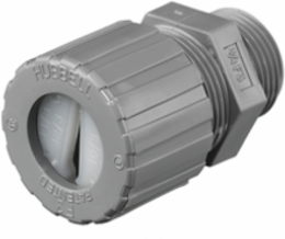 Kellems Wire Management, Cord Connectors, Underground Feeder Connectors, .2"x.6" min, .26"x.78" max, 3/4", Nylon