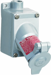 15A 125V Acceptor Plug, 3/4 Inch Feed-Thru, Delayed Action, Factory Sealed