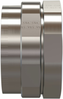 Hazardous Location Union - Zinc Plated Steel - 3-1/2 Inch Female/Female