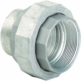 Iron Union Male/Female 1-1/4 Inch Hub, NPT Threads, ATEX/IECEx Certified
