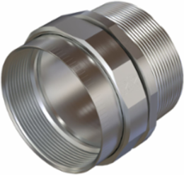 Hazardous Location Union, Zinc Plated Steel, 1/2 Inch Male/Female, 1.31 Inch Hex Size