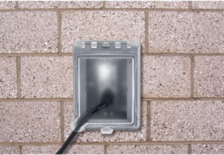 15A Tamper Resistant Weather Resistant Duplex Receptacle with USB Ports 5A 125V