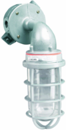 100W Wall Mount Incandescent Fixture, 1/2 Inch Hub, Powder Epoxy Finish
