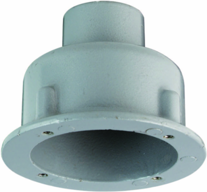 Aluminum Pendant Mount Splice Box 1/2 Inch Hub Size, Gray Finish, Modular Design