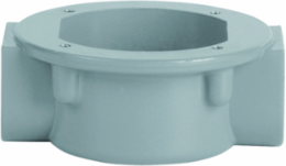 Aluminum Ceiling Mount Splice Box, Hub Size 1/2 Inch, Dimensions 6.88x3.75x5.5 Inch