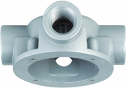Aluminum Ceiling Mount Splice Box 3/4 Inch Hub Size, 6.88 Inch Length