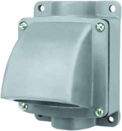 Versamate Series 100A 1 Inch Feed-Thru Back Box, 6.630 Inch Width, 7 lb. Weight