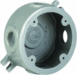 Medium Aluminum Outlet Box 2-1/4 Inch Hub Size 1/2 Inch, NEMA 3, 4 Compliant