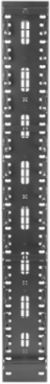 MAX Series Vertical Cable Management 12 Inch Wide 18 Inch Deep with Basket