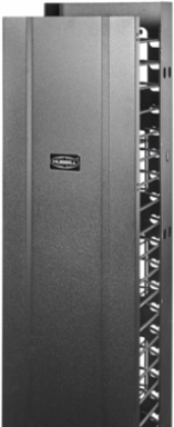MAX Series Vertical Cable Management, 12 Inch Wide, 20 Inch Deep, Double Sided