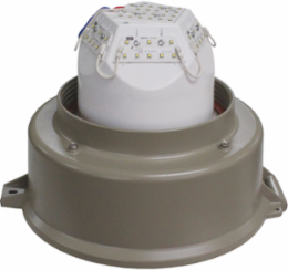 LED Fixture 6000 Lumen, 2000 Lumen Battery Backup, 40W, 120-277VAC