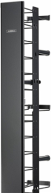 VME Series Vertical Manager 7'H x 6"Wx14"D Steel Black