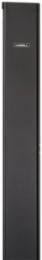 VME Series Vertical Manager 7 Inch x 6 Inch, Black Powder Coated Cover