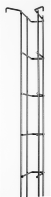 Cable Management Vertical Mount Rear Cage 4 Inch Wide x 7 Inch Deep