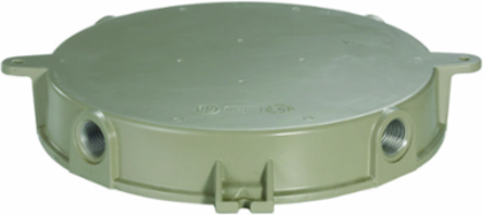 ¾ Inch Ceiling Splice Box, Aluminum, 12 Inch Width, 4.1 lb.