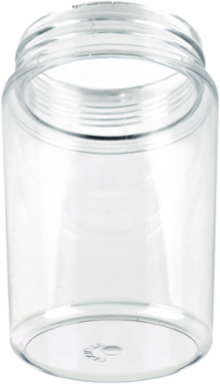 Polycarbonate Globe Light Fixture 75W A-19 Lamp, 4.68 Inch Width