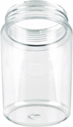 Polycarbonate Globe Light Fixture 75W A-19 Lamp, 4.68 Inch Width