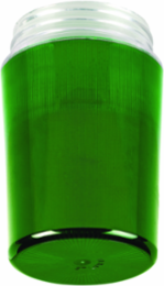 Polycarbonate Green Globe Light Fixture - 75 Watt A-19, Globe Only