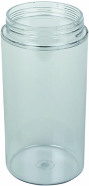 Polycarbonate Globe Light Fixture - 150W A-21 Lamp, 10.12 Inch Length, Clear