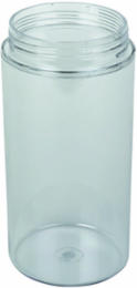 Polycarbonate Globe Light Fixture - 150W A-21 Lamp, 10.12 Inch Length, Clear