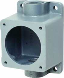 Versamate Series 60A Feed-Thru Back Box, 1-1/2 Inch Hub Size, 3.33 lb Weight