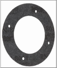 V Series Fixture Body to Splice Box Gasket, 3.75 Inch Width, Rubber Material