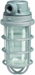200W Ceiling Mount Incandescent Light Fixture, 3/4 Inch Hub, Aluminum Finish