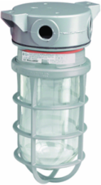 300W Incandescent Ceiling Fixture, 5.5 Inch Width, 1/2 Inch Hub, Wet Location