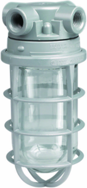 200W Ceiling Mount Incandescent Light Fixture, 3/4 Inch Hub, Epoxy Finish