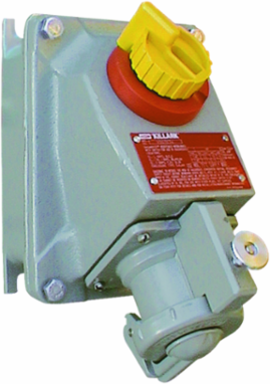 60A 3W4P N4X Interlocked Receptacle Cover - Copper-free Aluminum