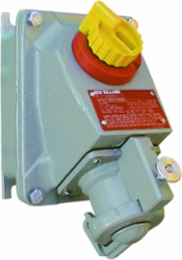 60A 3W4P N4X Interlocked Receptacle Cover - Copper-free Aluminum