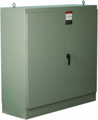 N12 Two Door Dual Access Freestanding 72X60X36 Carbon Steel - Gray