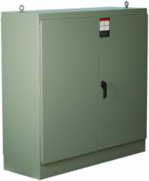 N12 Two Door Dual Access Freestanding 72X60X36 Carbon Steel - Gray