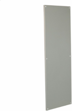 Full-Panel Single Door Freestanding 60X26 Carbon Steel - White